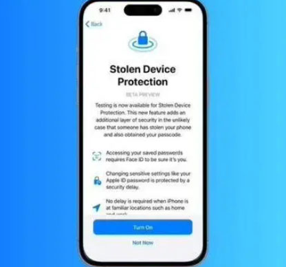 云霄苹果授权维修店分享被盗设备保护功能开启方法 