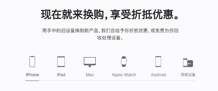 云霄苹果手机维修分享iPhone以旧换新的去处 