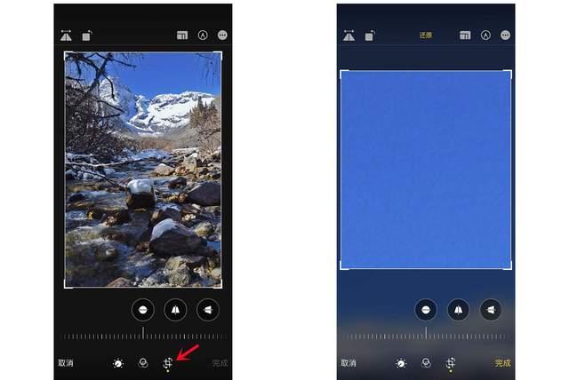 云霄苹果手机维修分享iPhone手机如何使用裁剪功能隐藏照片 